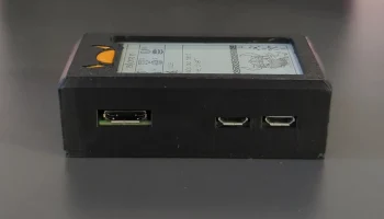 Бьорн, кейс Cyberviking (Pi Zero 2 W + Waveshare v4) 1