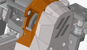 Экструдер Voron Mini Stealth Burner V0.2 с открытой перед... 2