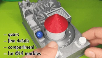 Мраморный замок - переделка настольной игрушки-непоседы D... 1