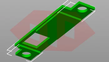 Кронштейн кнопки задней двери Veloster FS 1-го поколения.... 1