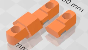Магнитная пряжка из паракорда V2 1