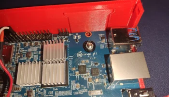 Держатель SSD OrangePi 5 M2 1