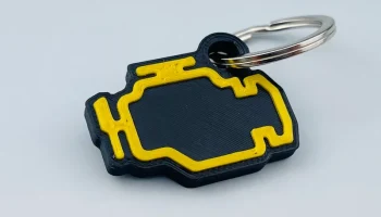 Брелок с подсветкой двигателя