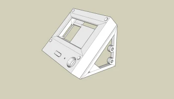 RepRap 12864 KBA V1.3 Корпус для бокового крепления ЖК-ди...