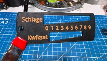Декодер ключей Schlage Kwikset Декодер ключей Schlage Kwikset