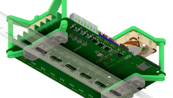Крепление Manta M8P для кронштейна на DIN-рейку и креплен.. 1