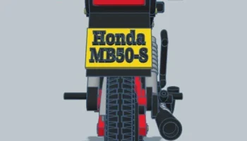 Honda MB50 1981 года выпуска, масштаб 1:8, дизайнер Эд ва... 8