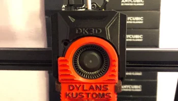 Kobra 2 Max Hotend Кожух/крышка для модернизированного возду 3