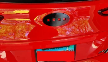 Hyundai Kona N Задний логотип Азбука Морзе............