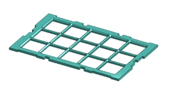Опорная пластина Gridfinity для Bosch Sortimo L-Boxx Mini 1