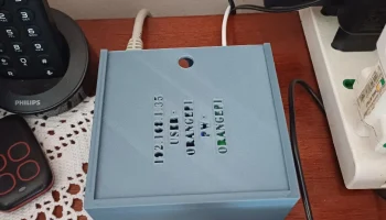 Корпус со сдвижной крышкой для модуля ИБП Orange Pi Zero ... 1