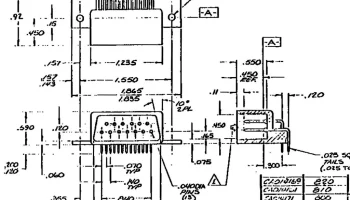 Разъем SIO для 8-битных компьютеров Atari 400/800/XL/XE, ... 3