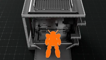 Ангар произвольной формы Q540 1/60 для Cooler Master Qube...