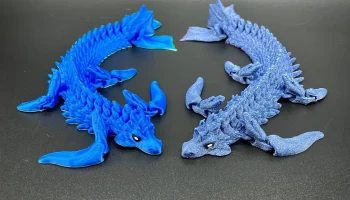Sea Dragon - шарнирный - печать на месте - гибкий - без п...