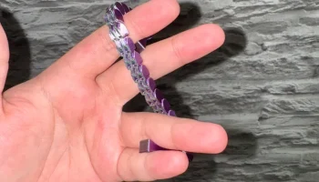 Fidget Chain - шарнирная настольная игрушка, распечатывае... 6