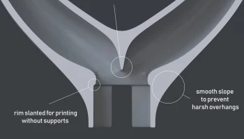 CR-10/10S/Ender3 FANG для вентилятора 5015 - гладкая конс... 3