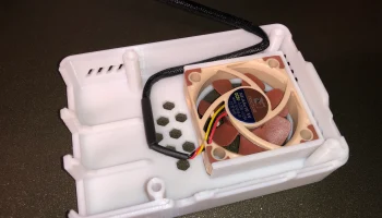 Raspberry Pi 4 Top - безвинтовое крепление вентилятора (30/4 2