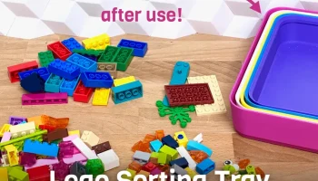 Lego Sorting Tray (штабелируемый компактный органайзер из... 2