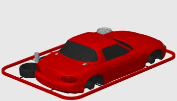Mazda Miata / MX-5 (NB) Kit Card ПОЛНЫЙ ОБНОВЛЕННЫЙ ДИЗАЙН с жесткой и мягкой крышей 4