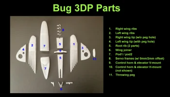 BUG 3DP - 3D-ПЕЧАТАННЫЙ "LIGHTNIN' BUG" DLG 4
