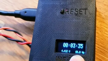 Миниатюрный измеритель энергопотребления (разрешение 0,1 ... 1