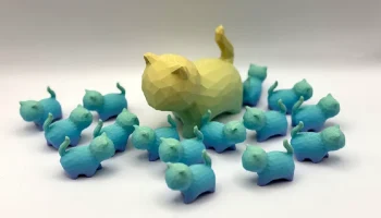 Кот 2 Низкополигональная
