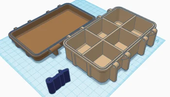 Parametric Rugged Box V2.0 с разделителями 7
