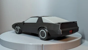 KITT - Knight Rider - карточка Pontiac Firebird Trans Am Kit (масштаб 1:24) 6