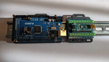 Arduino Nano Винтовые клеммы для крепления на DIN-рейку.... 3