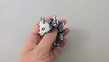 Костяной дракон - шарнирная фигурка-брелок............ 3