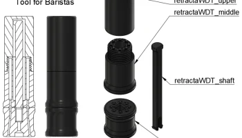 retractaWDT - выдвижной инструмент WDT для бариста 3