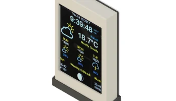 3.2 Корпус TFT-экрана (метеостанция) 4