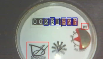 Водомер ESP32-Cam Бельгия SWDE 1
