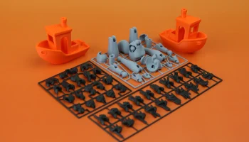 CARBON 13 Шарнирная фигура для печати - Тип F - Бета-файлы 8