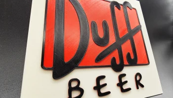 Знак пива Simpson's Duff, 3 цвета 2