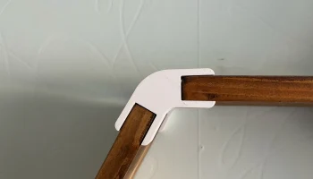Соединительная полка из деревянной доски своими руками, м.. 4