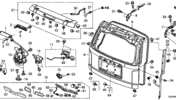Honda 90308-SZW-003 Корпус гайки 1