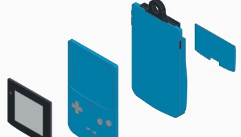 Цветной брелок Game Boy 4
