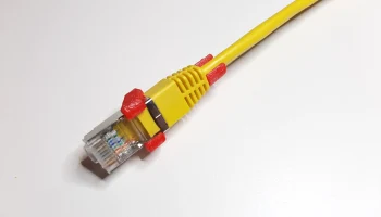 Ремонт разъема кабеля Ethernet RJ45 3
