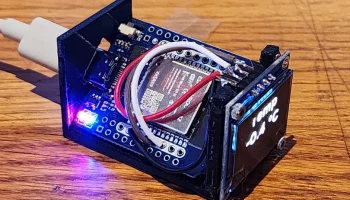 0,96-дюймовый OLED-дисплей ESP32 D1 Mini 2