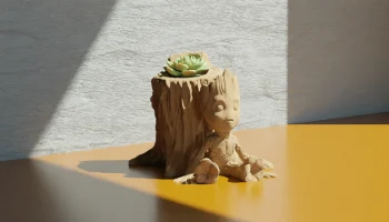 Baby Groot - Держатель для ручек/горшечное растение......