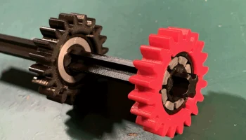 3D рифленый подшипник своими руками 22*26*7........ 5