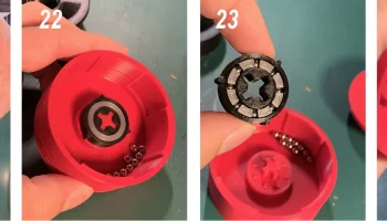 Обновление инструмента для 3D DIY рифленого подшипника 22.. 7
