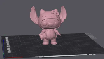 Stitch im Hello-Kitty-Kost&uuml;m 2