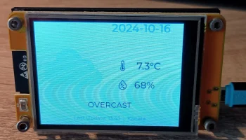 ESP32 Дешевое желтое крепление для дисплея........