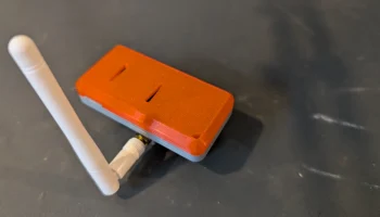 Чехол с радиочастотным таймером круга для дрона (ESP32 TT..