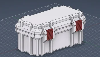 прочный короб 110мм*220мм*75мм