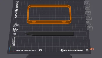 AD5X безель и стилус 1