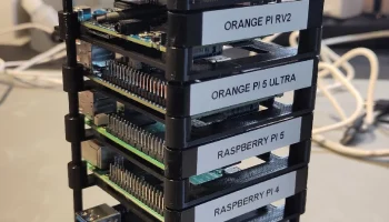Стековое крепление для OrangePi RV2 1