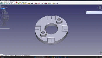 Альтернативная магнитная пластина для 3D-космической мыши... 3